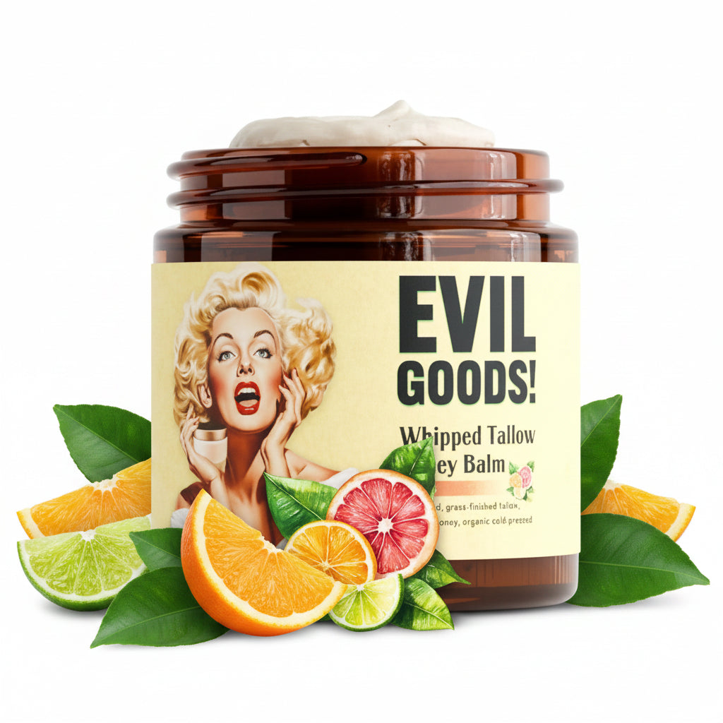 EVIL GOODS! Whipped Tallow Honey Balm Citrico
