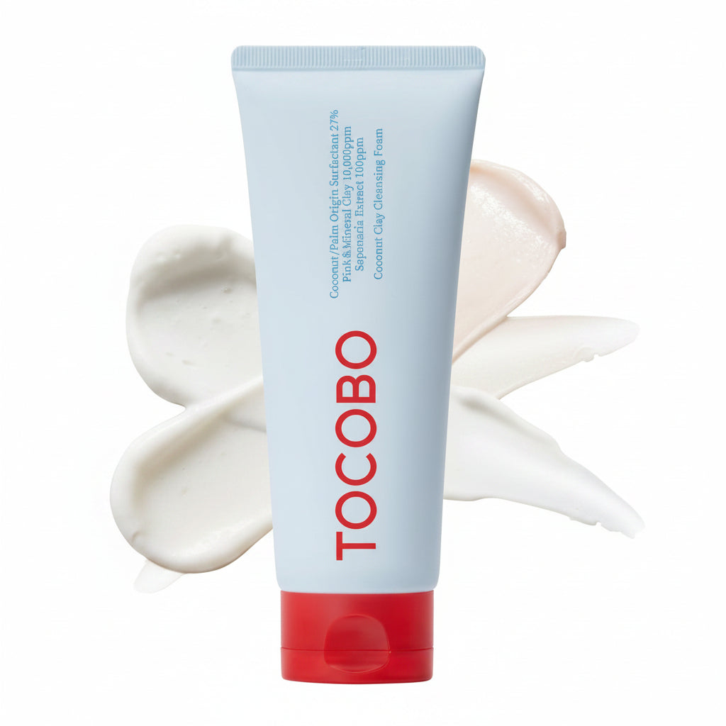 TOCOBO - Coconut Clay Cleansing Foam, Espuma limpiadora de arcilla de coco