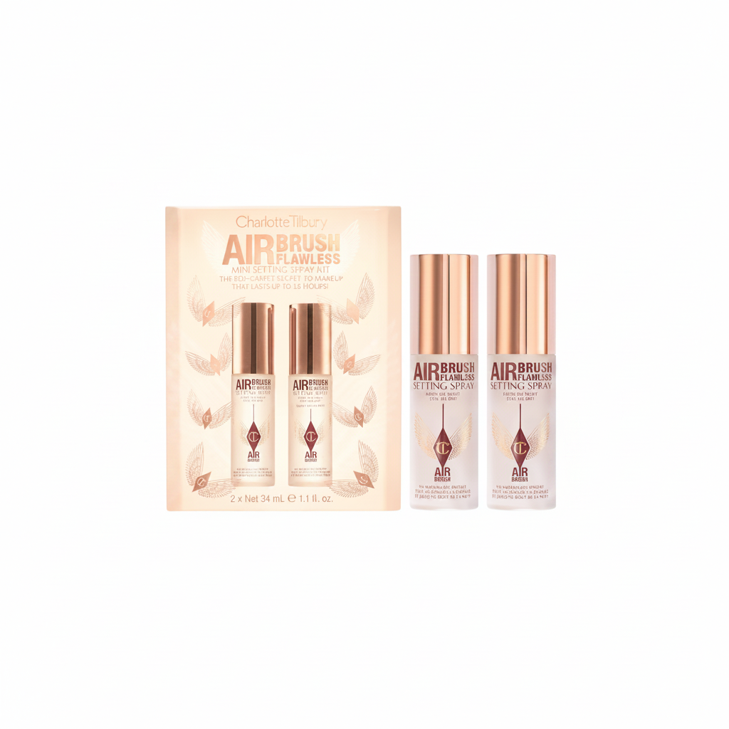 Charlotte Tilbury Mini Airbrush Flawless Setting Spray Duo Gift Set