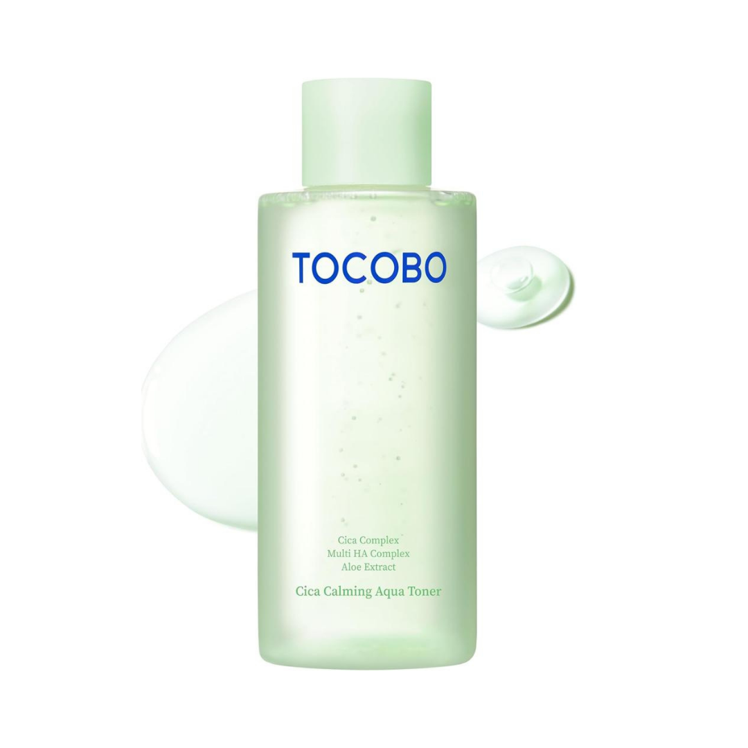 TOCOBO CICA Calming Aqua Toner – Tónico facial calmante coreano con CICA
