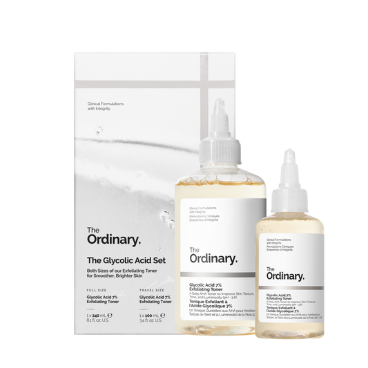 Set de ácido glicólico The Ordinary The Glycolic Acid Set