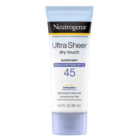 Neutrogena Ultra Sheer dry-touch Sunscreen Broad Spectrum SPF 45