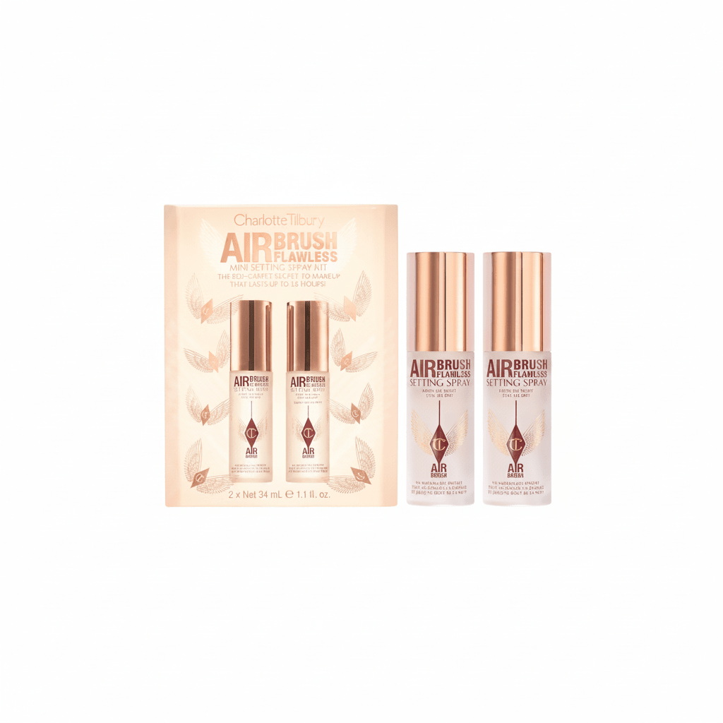 Charlotte Tilbury Mini Airbrush Flawless Setting Spray Duo Gift Set