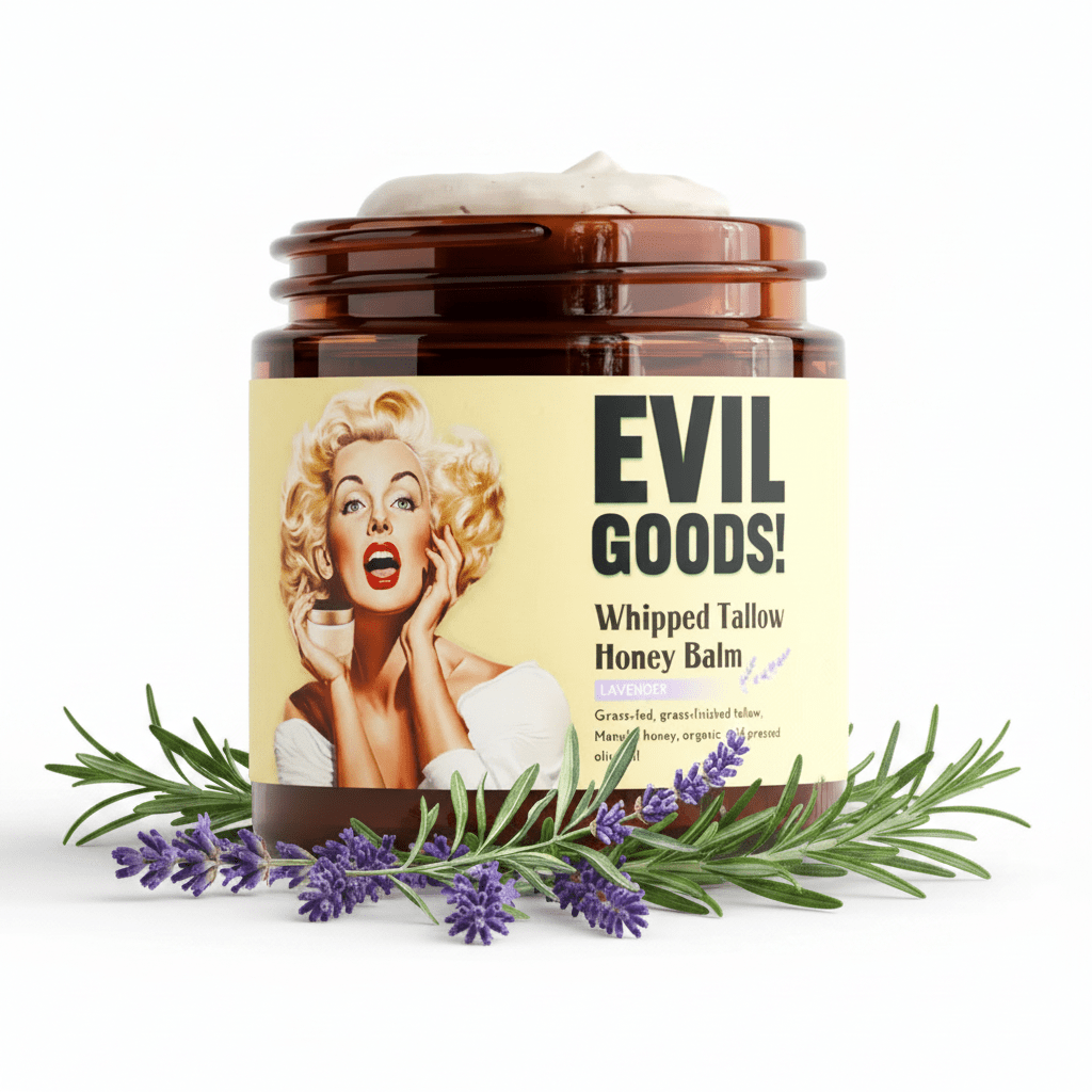 EVIL GOODS! Whipped Tallow Honey Balm Lavanda