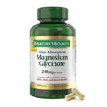 Natures Bounty High Absorption Magnesium Glycinate 240mg 180 Capsulas
