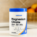 Nutricost Magnesium Citrate 320 porciones
