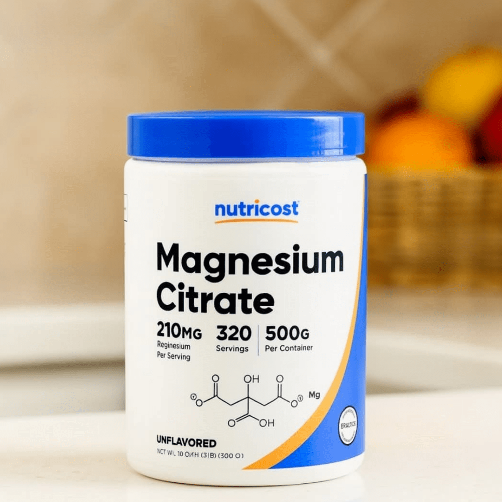 Nutricost Magnesium Citrate 320 porciones