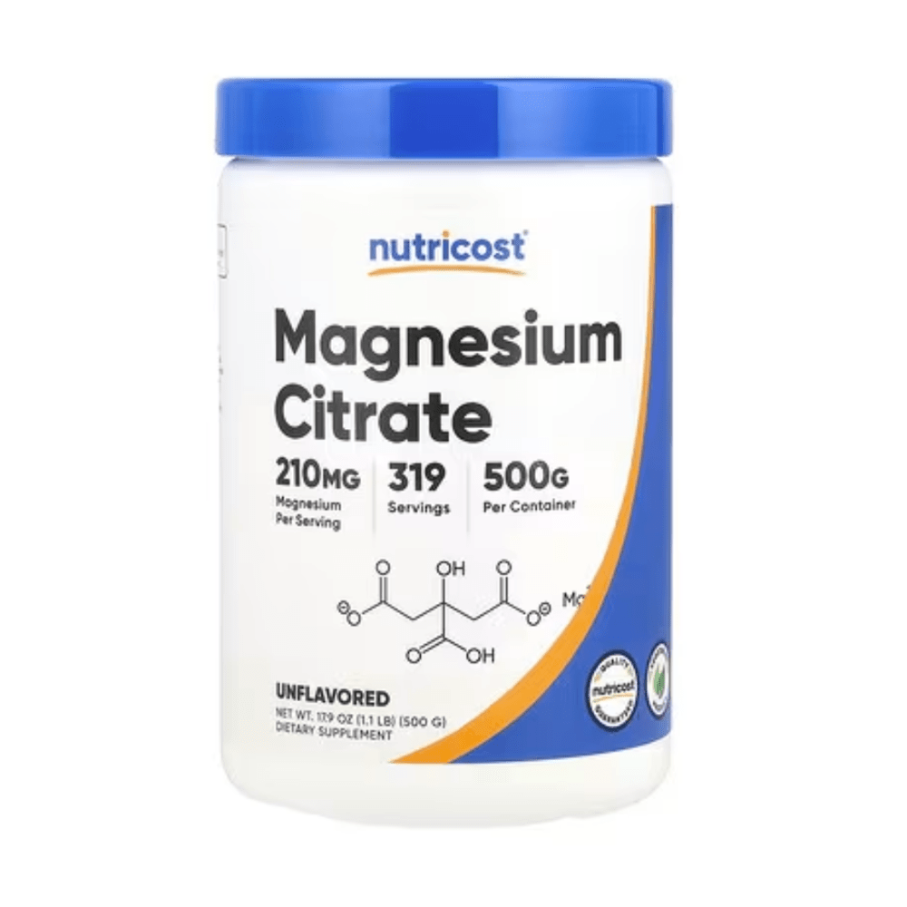 Nutricost Magnesium Citrate 320 porciones