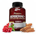 Nutriflair PREMIUN BERBERINA+ WITH CEYLON CINNAMON 1200MG/ 120 capsulas