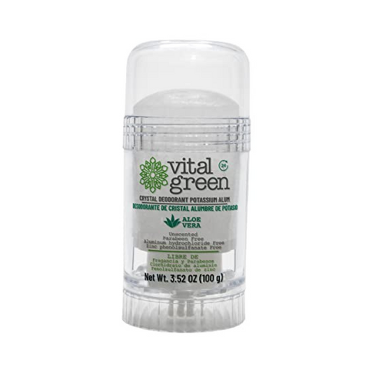 Vital Green Desodorante de Cristal Potassium Alum Ale Vera