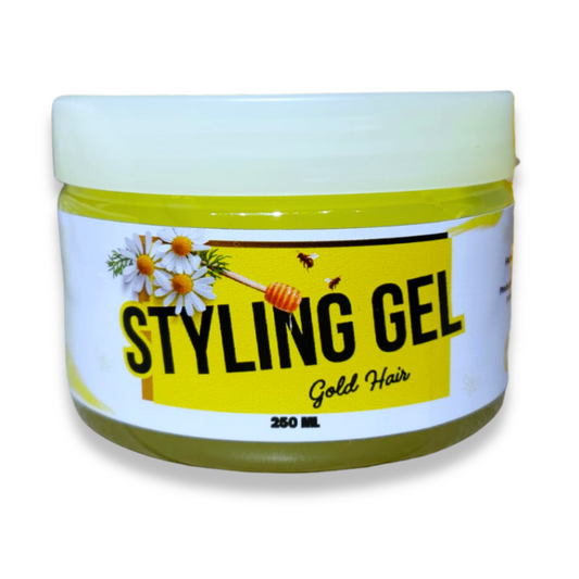 Styling Gel Gold Hair