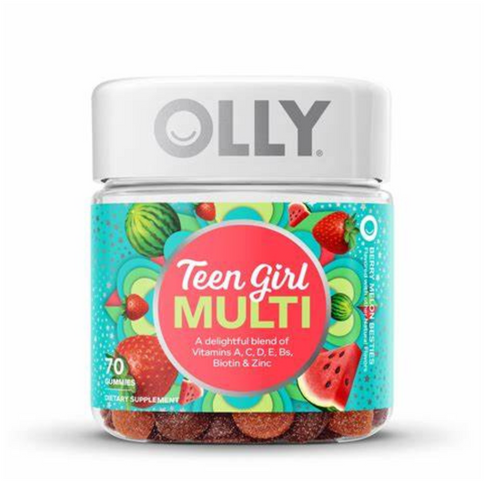 OLLY Teen Girl Multivitamin Gummies