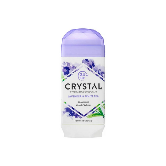 CRYSTAL invisible solid Deodorant Lavander % White Tea